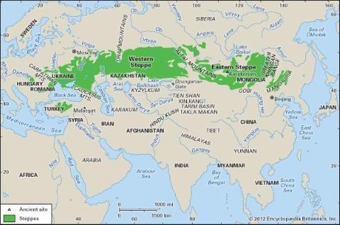 pustaz-asiatic steppes
