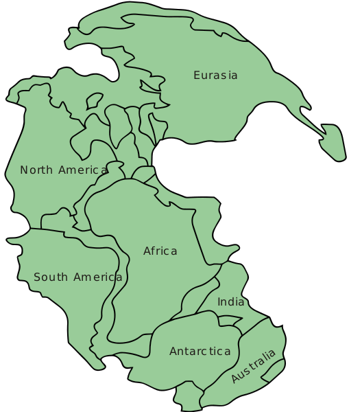 Supercontinent Pangea 