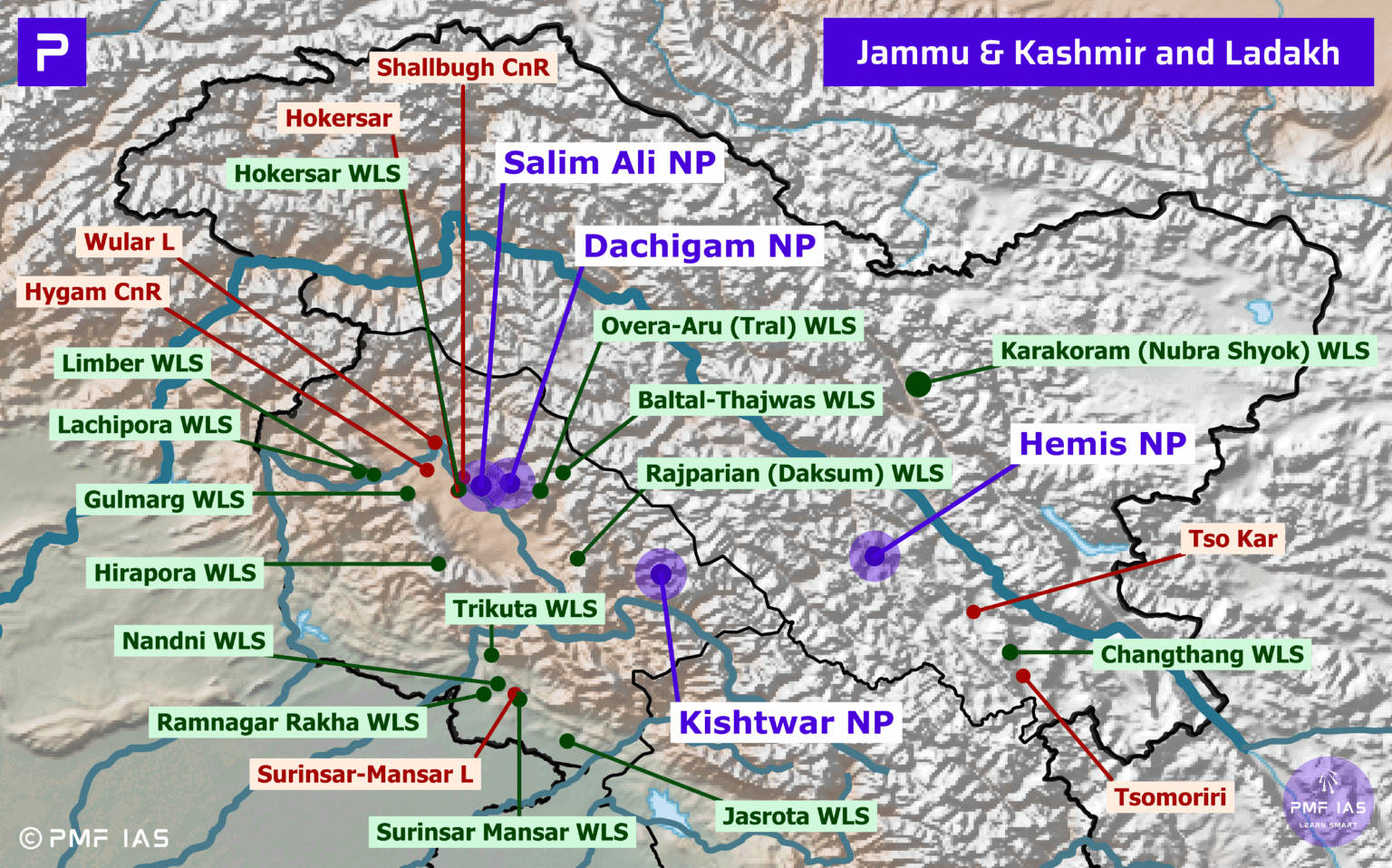 5 national parks of jammu and kashmir