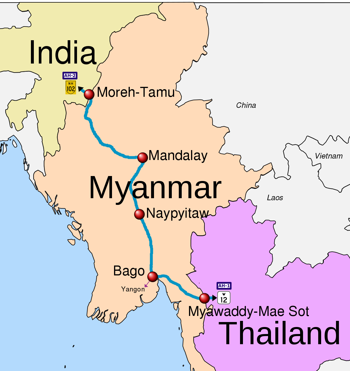 India–Myanmar–Thailand Trilateral Highway
