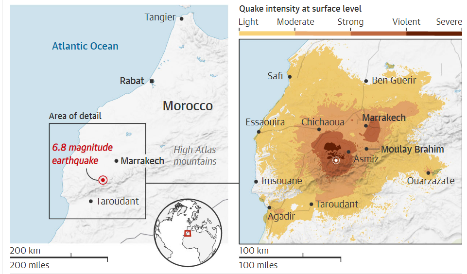 } Morocco’s Most Powerful Earthquake