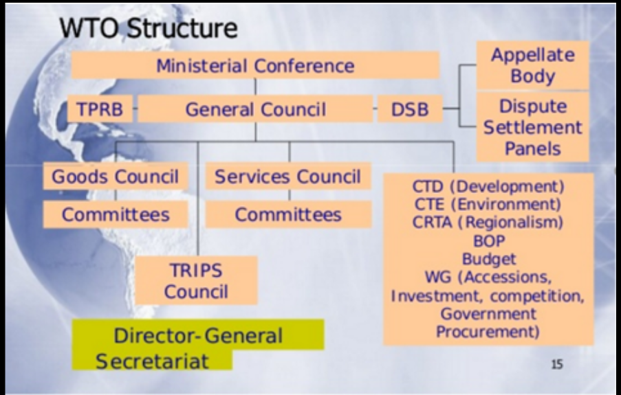 Hierarchical Structure of WTO