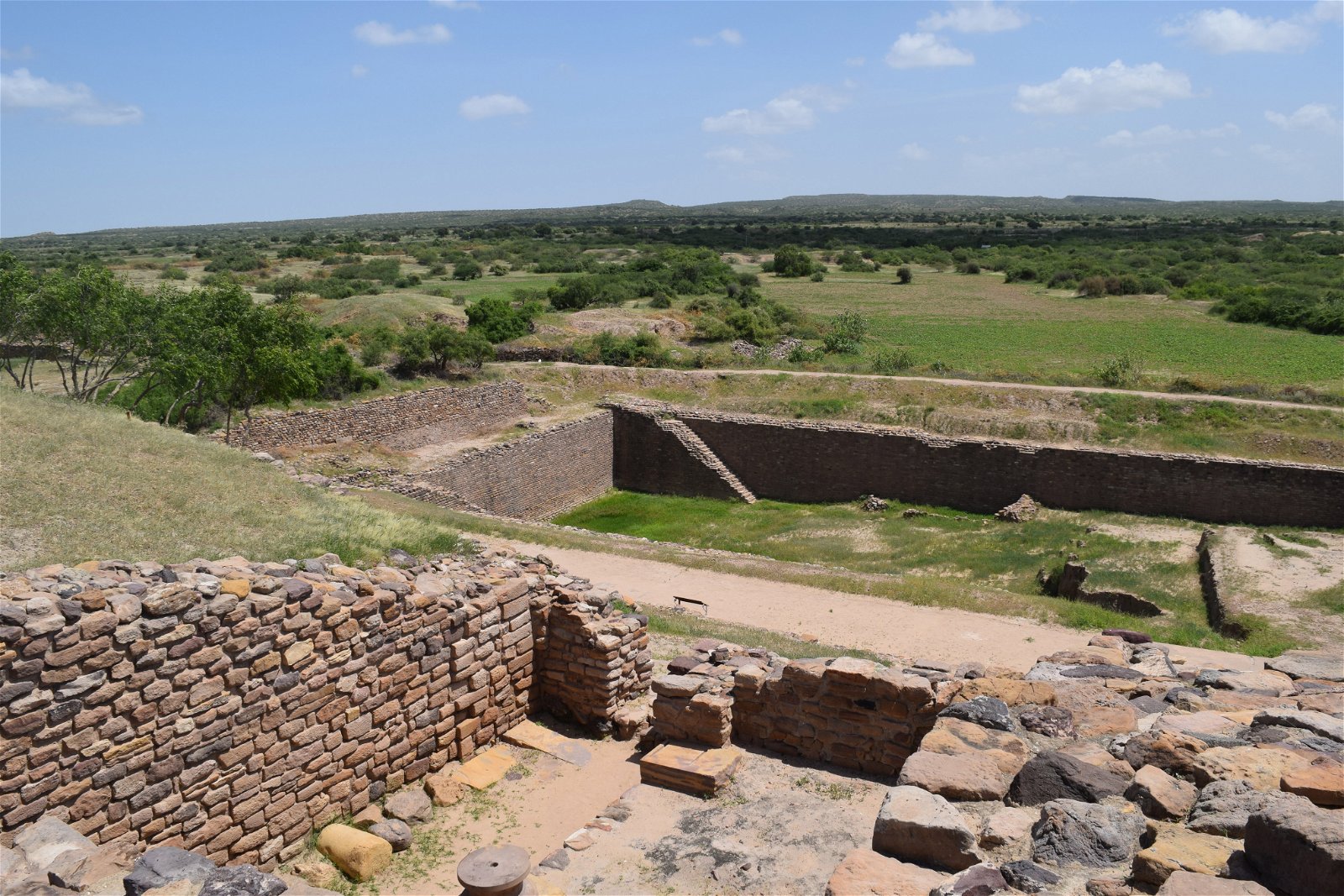 Present Day Excavation going on at Dholavira