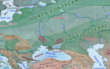 Different Geographical Terrains in Russia and Surrounding Countries.