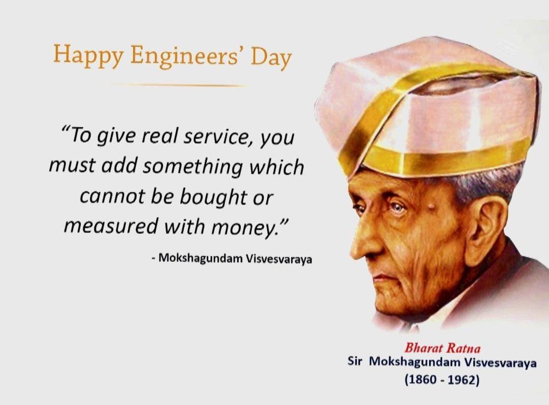 ALLEN Career Institute on X: "Remembering the terrific symbol of  Innovation, Invention &amp; Creativity; #BharatRatna Sir M. Visvesvaraya on  his birth anniversary.  #EngineersDay ⚙ greetings to all Engineers  all across the
