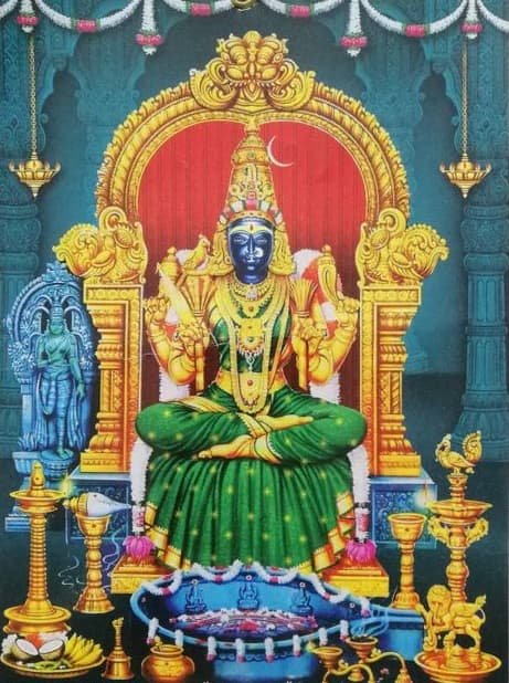 kamakshi amman idol