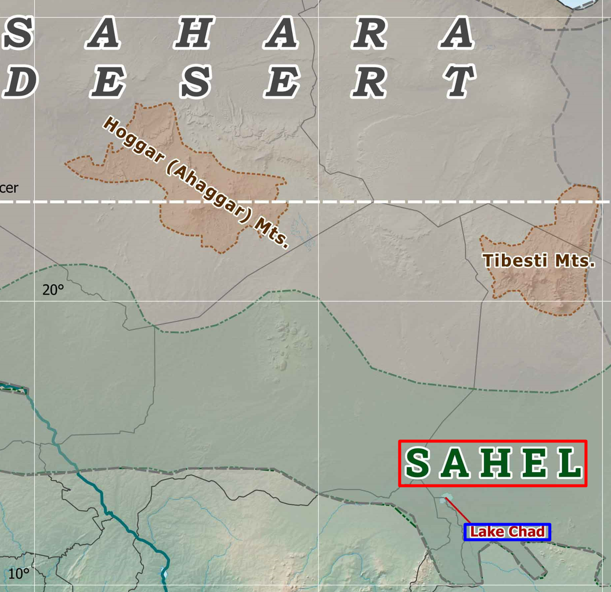 A map of the sahara desert
Description automatically generated