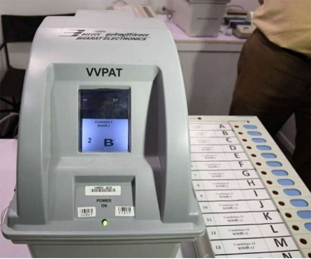 Voter Verified Paper Audit Trail (VVPAT) Machines