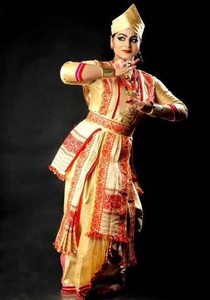  Sattriya Dance Costume