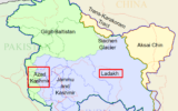 Jammu and Kashmir
Ladakh
Siachen glacier
Aksai Chin
