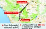 Centre's nod for resurvey of Nilambur-Nanjangud railway line - The Hindu