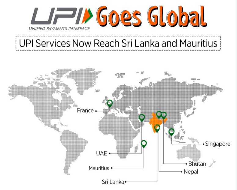 UPI launched in other countries