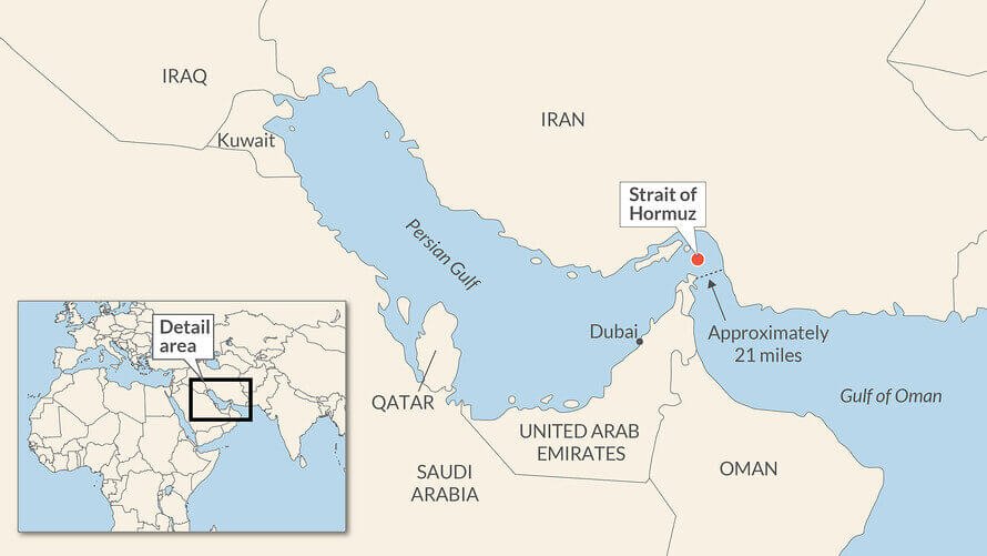 Strait of Hormuz -  PMF IAS