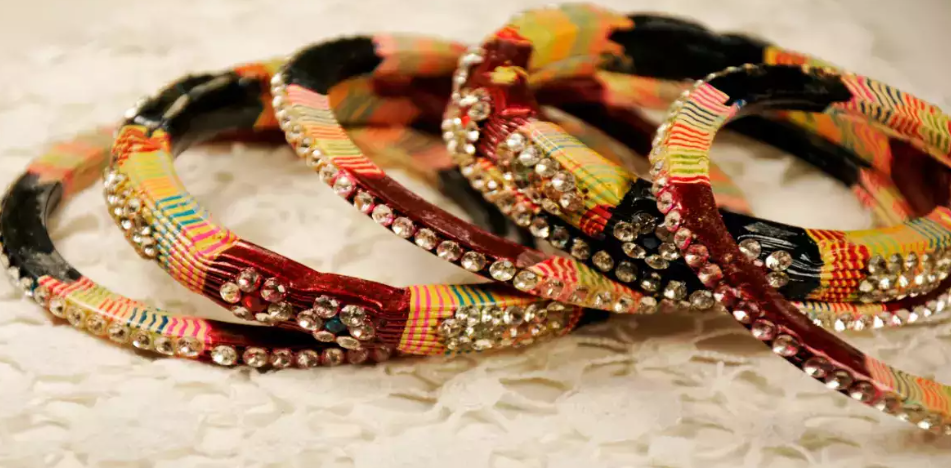 A group of colorful bracelets
Description automatically generated