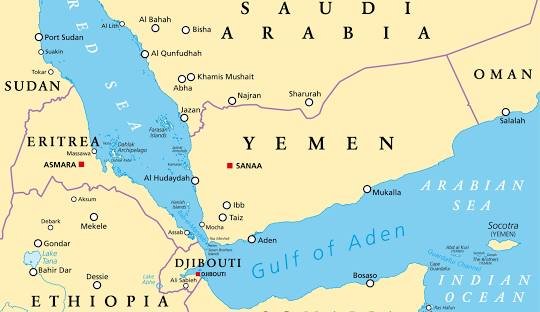 Red Sea and Gulf of Aden