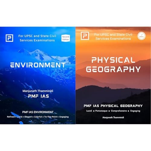 PMF IAS Environment for UPSC 2023-24 & PMF IAS Physical Geography for UPSC 2023-24