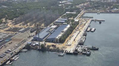 New pier and other infrastructure inaugurated at strategic Karwar naval base