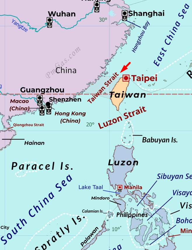 Taiwan strait - PMF IAS