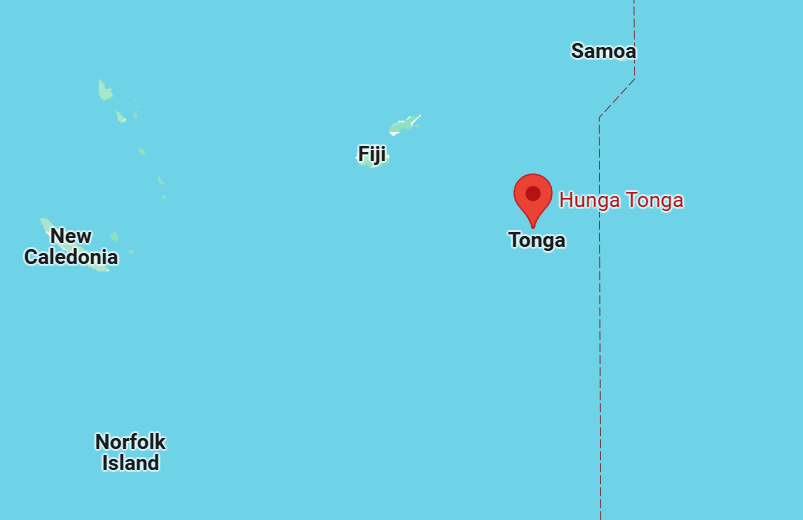 Hunga Tonga-Hunga Ha’apai Volcano - PMF IAS