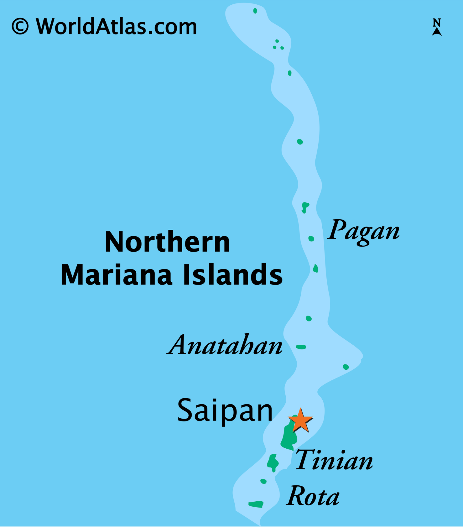 Northern Mariana Islands Maps & Facts - World Atlas