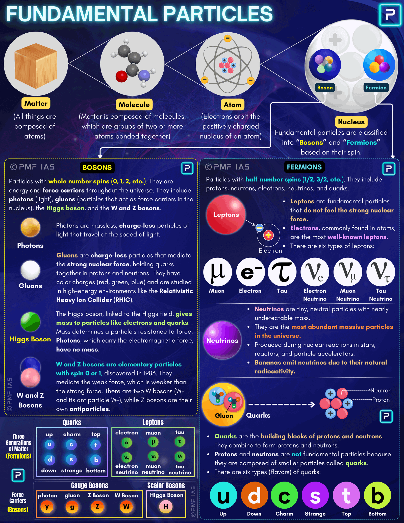 Elementary (Fundamental) Particles & The Standard Model - PMF IAS