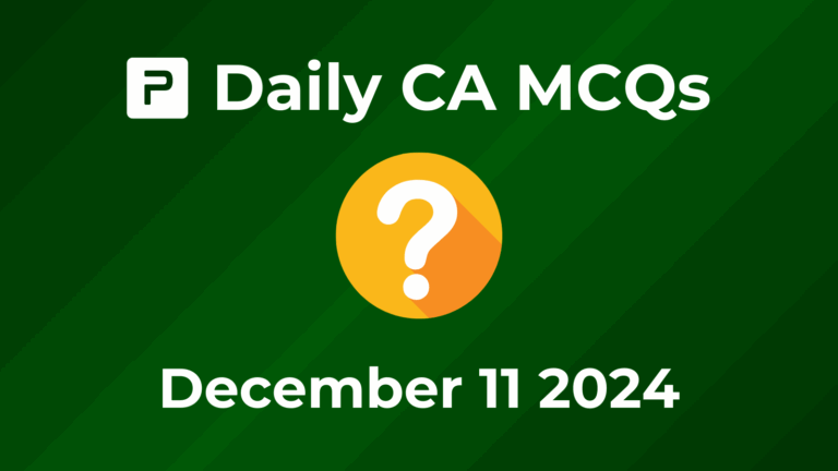 PMF IAS Daily Prelims Questions ()
