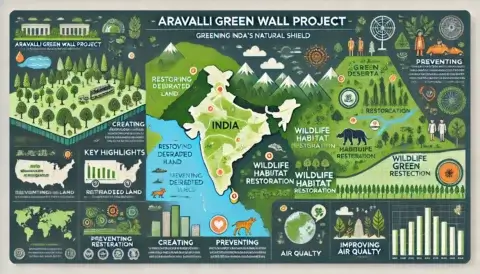Aravalli green wall project