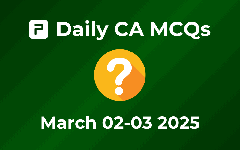 PMF IAS Daily Prelims Questions T