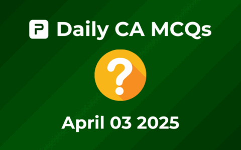 PMF IAS Daily Prelims Questions ()