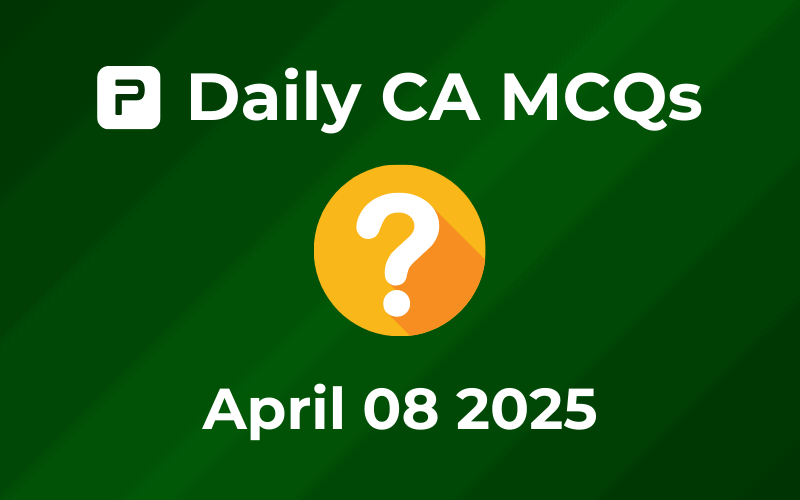 PMF IAS Daily Prelims Questions ()