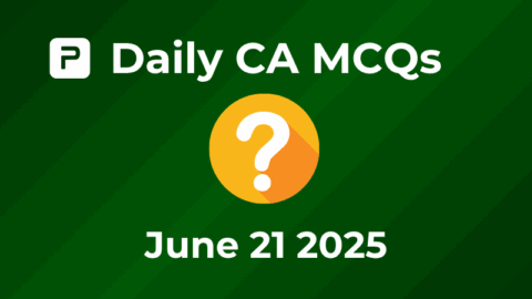 PMF IAS Daily Prelims Questions ()