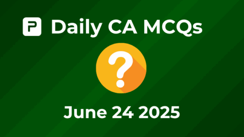 PMF IAS Daily Prelims Questions ()