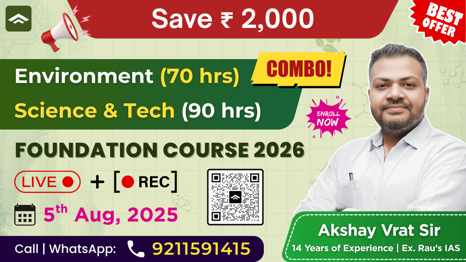 Environment Science & Technology Foundation Course